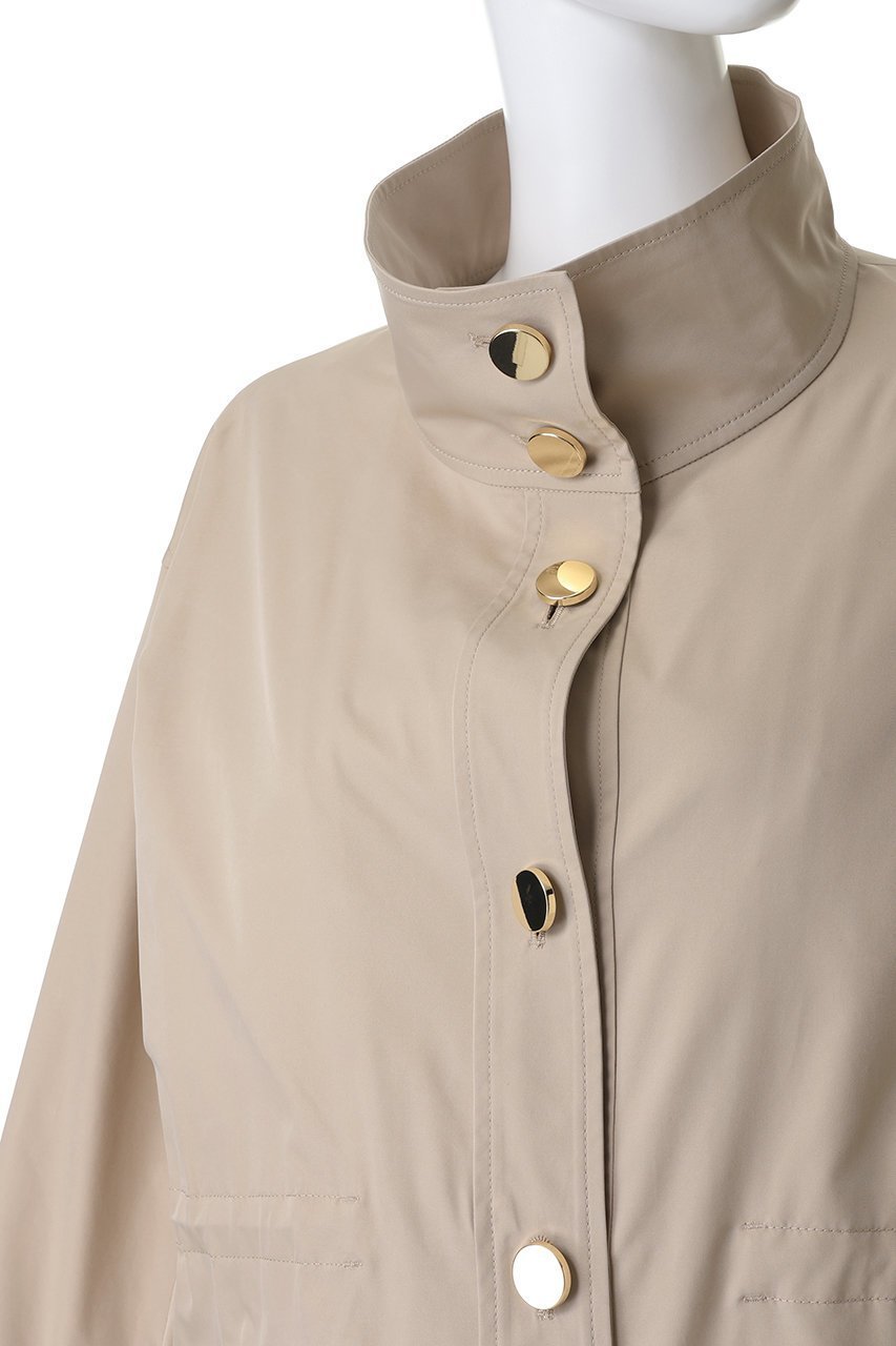 【アナイ/ANAYI】のブライトツイルスタンドハーフコート 人気、トレンドファッション・服の通販 founy(ファニー) 　ファッション　Fashion　レディースファッション　Fashion for Women　アウター　Coat / Outerwear Collection　コート・ロングコート・ピーコート　Long Coats, Peacoats & More　2026年　2026　ファブリック　Fabric, Textile　ライナー　Liner, Inner Layer　ロング　Long, Long-Length　夏　Summer　春　Spring　S/S・春夏　SS, Spring/Summer, Warm Season　other-5|ID: prp329100004854649 ipo3291000000035719478