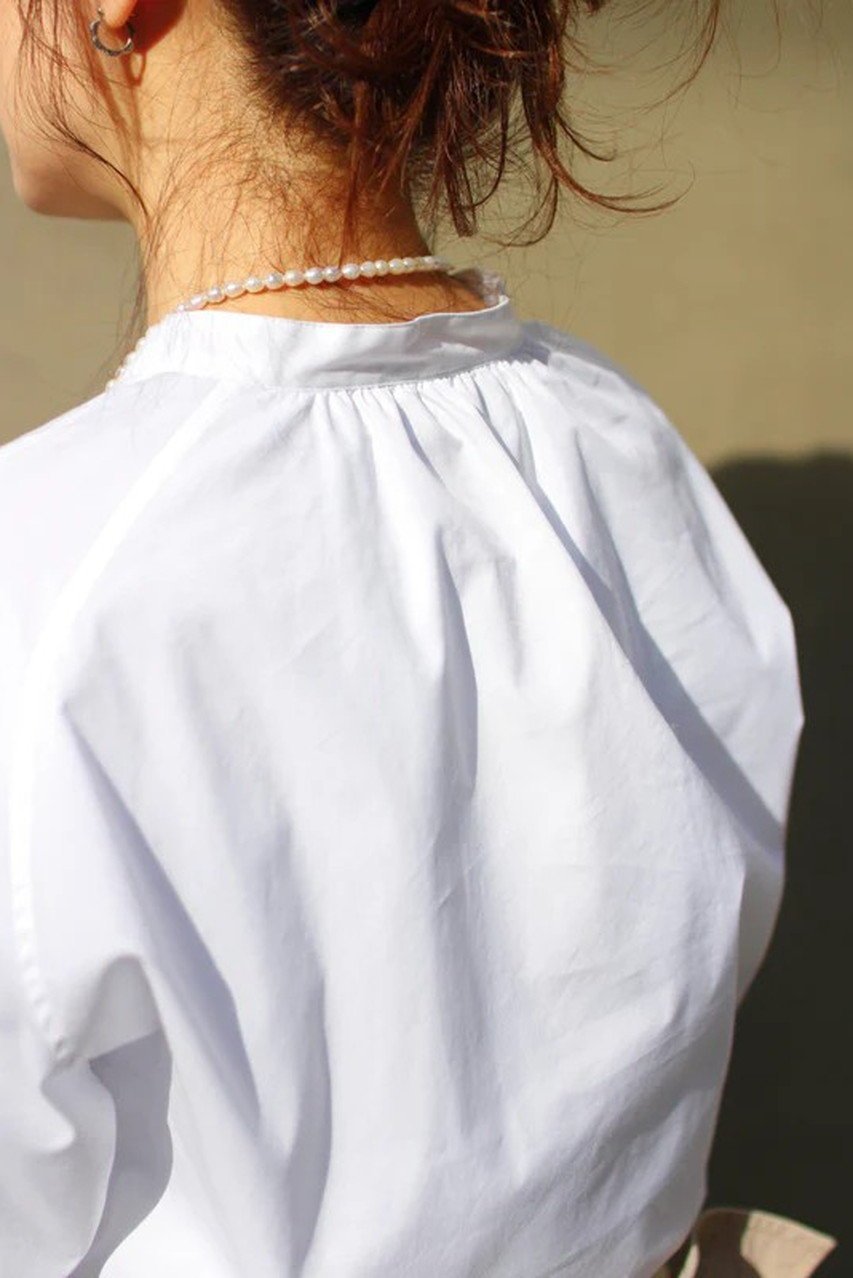 【レリル/lelill】の「ピマソロ」スプリッドブラウス 人気、トレンドファッション・服の通販 founy(ファニー) 　ファッション　Fashion　レディースファッション　Fashion for Women　トップス・カットソー　Cut & Sew Tops　シャツ・ブラウス・オフィスカジュアル　Elegant Blouses & Button-Ups　エレガント 上品　Elegant　春　Spring　カフス　Cuff Design　ギャザー　Gathered, Ruffled　スリーブ　Sleeve, Long Sleeve / Short Sleeve　定番　Standard, Basic Item　ファブリック　Fabric, Textile　フェミニン　Feminine, Girly　ベーシック　Basic, Essential　ロング　Long, Long-Length　S/S・春夏　SS, Spring/Summer, Warm Season　夏　Summer　2026年　2026　other-4|ID: prp329100004854889 ipo3291000000035734483