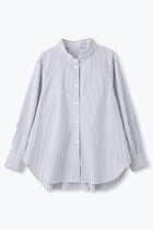 【レリル/lelill】の「ピマソロ」トラスタックバックオープンシャツ ブルーストライプ|ID: prp329100004854892 ipo3291000000036076274