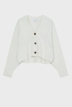 【スタニングルアー/STUNNING LURE】の【2/18 11:00販売開始】ダブルフェイスニットカーディガン 人気、トレンドファッション・服の通販 founy(ファニー) ファッション Fashion レディースファッション Fashion for Women トップス・カットソー Cut & Sew Tops ニット Knit Tops & Sweaters カーディガン・羽織り Layered Style Cardigans カーディガン Cardigan, Knitwear ショート Short, Short Length フォルム Silhouette, Form ワイド Wide, Wide Fit エレガント 上品 Elegant 新作・新入荷 New Arrivals / New In thumbnail オフホワイト|ID: prp329100004854893 ipo3291000000035734517