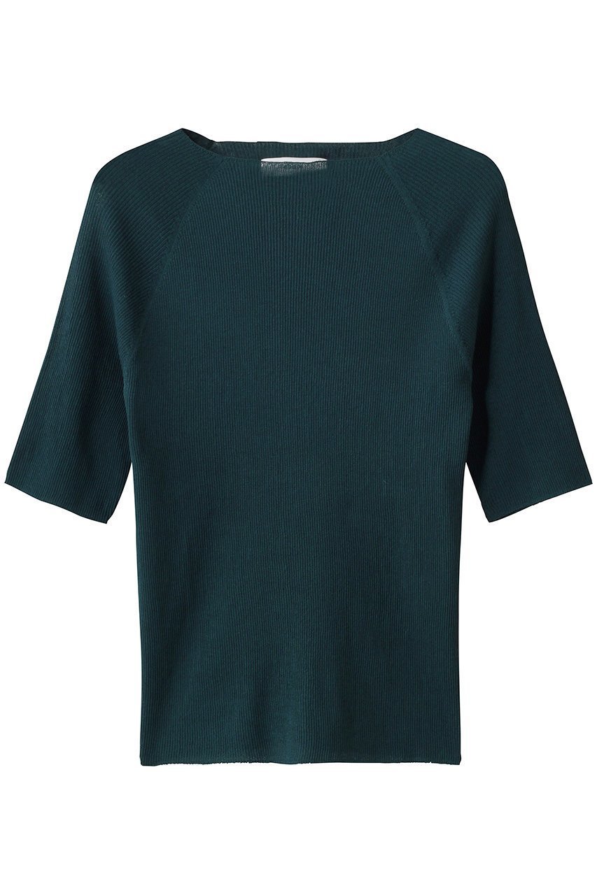 【エブール/ebure】の【2/13 0:00販売開始】ハイゲージファインリブ 5分袖ニットプルオーバー 人気、トレンドファッション・服の通販 founy(ファニー) 　ファッション　Fashion　レディースファッション　Fashion for Women　トップス・カットソー　Cut & Sew Tops　ニット　Knit Tops & Sweaters　カジュアルプルオーバー・ニットトップス　Pullovers & Knit Tops / Casual Pullovers　2026年　2026　シルク　Silk, 100% Silk　シンプル　Simple, Minimal　夏　Summer　春　Spring　S/S・春夏　SS, Spring/Summer, Warm Season　 other-1|ID: prp329100004854900 ipo3291000000035734597