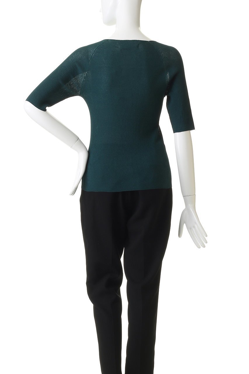 【エブール/ebure】の【2/13 0:00販売開始】ハイゲージファインリブ 5分袖ニットプルオーバー 人気、トレンドファッション・服の通販 founy(ファニー) 　ファッション　Fashion　レディースファッション　Fashion for Women　トップス・カットソー　Cut & Sew Tops　ニット　Knit Tops & Sweaters　カジュアルプルオーバー・ニットトップス　Pullovers & Knit Tops / Casual Pullovers　2026年　2026　シルク　Silk, 100% Silk　シンプル　Simple, Minimal　夏　Summer　春　Spring　S/S・春夏　SS, Spring/Summer, Warm Season　other-4|ID: prp329100004854900 ipo3291000000035734614