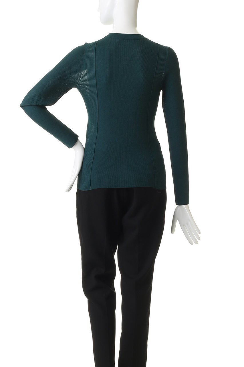 【エブール/ebure】の【2/13 0:00販売開始】ハイゲージファインリブ クルーネックニットプルオーバー 人気、トレンドファッション・服の通販 founy(ファニー) 　ファッション　Fashion　レディースファッション　Fashion for Women　トップス・カットソー　Cut & Sew Tops　ニット　Knit Tops & Sweaters　カジュアルプルオーバー・ニットトップス　Pullovers & Knit Tops / Casual Pullovers　2026年　2026　シルク　Silk, 100% Silk　シンプル　Simple, Minimal　バランス　Balance, Style Balance　フィット　Fit, Slim Fit　夏　Summer　春　Spring　S/S・春夏　SS, Spring/Summer, Warm Season　other-4|ID: prp329100004854902 ipo3291000000035734641