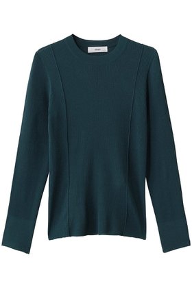 【エブール/ebure】 ハイゲージファインリブ クルーネックニットプルオーバー人気、トレンドファッション・服の通販 founy(ファニー) ファッション Fashion レディースファッション Fashion for Women トップス・カットソー Cut & Sew Tops ニット Knit Tops & Sweaters カジュアルプルオーバー・ニットトップス Pullovers & Knit Tops / Casual Pullovers 2026年 2026 シルク Silk, 100% Silk シンプル Simple, Minimal バランス Balance, Style Balance フィット Fit, Slim Fit 夏 Summer 春 Spring S/S・春夏 SS, Spring/Summer, Warm Season |ID:prp329100004854902