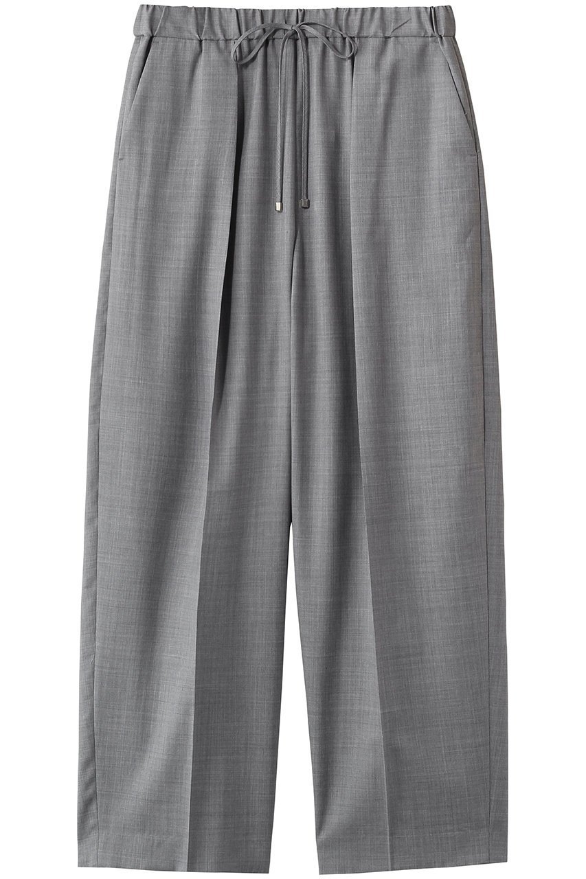 【エブール/ebure】の【2/13 0:00販売開始】ドライトロピカル イージーバレルパンツ インテリア・キッズ・メンズ・レディースファッション・服の通販 founy(ファニー) 　ファッション　Fashion　レディースファッション　Fashion for Women　パンツ　Pants & Trousers　2026年　2026　シンプル　Simple, Minimal　夏　Summer　春　Spring　S/S・春夏　SS, Spring/Summer, Warm Season　グレー|ID: prp329100004854905 ipo3291000000035734657