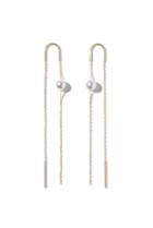 【ミズキ/MIZUKI】のSBE455 グレーアコヤパール candy チェーンピアス イエローゴールド|ID: prp329100004855374 ipo3291000000036093187