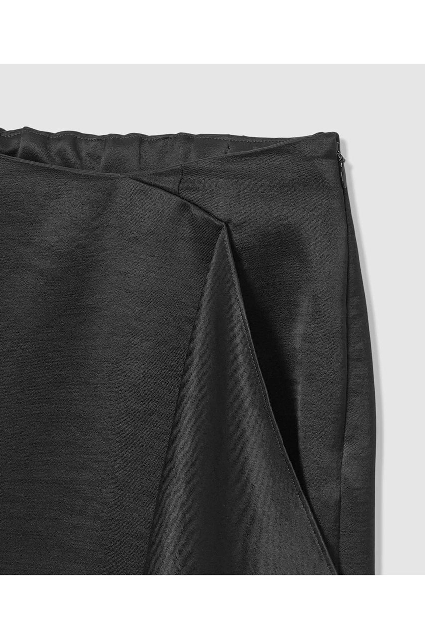 【アルアバイル/allureville】のイレギュラーフレアスカート 人気、トレンドファッション・服の通販 founy(ファニー) 　ファッション　Fashion　レディースファッション　Fashion for Women　スカート　Skirts　Aライン・フレアスカート　A-Line & Flared Skirts　ロングスカート　Long Skirts / Maxi & Midi Skirts　2026年　2026　サテン　Satin, Glossy Fabric　シルキー　Silky, Smooth Texture　タンブラー　Tumbler, Travel Mug　ドレープ　Drape, Draping Fabric　フレア　Flare, Flared　ラッフル　Ruffle, Frill　ラップ　Wrap, Wrap Design　ランダム　Random, Irregular　ロング　Long, Long-Length　夏　Summer　春　Spring　S/S・春夏　SS, Spring/Summer, Warm Season　other-3|ID: prp329100004855382 ipo3291000000035776462