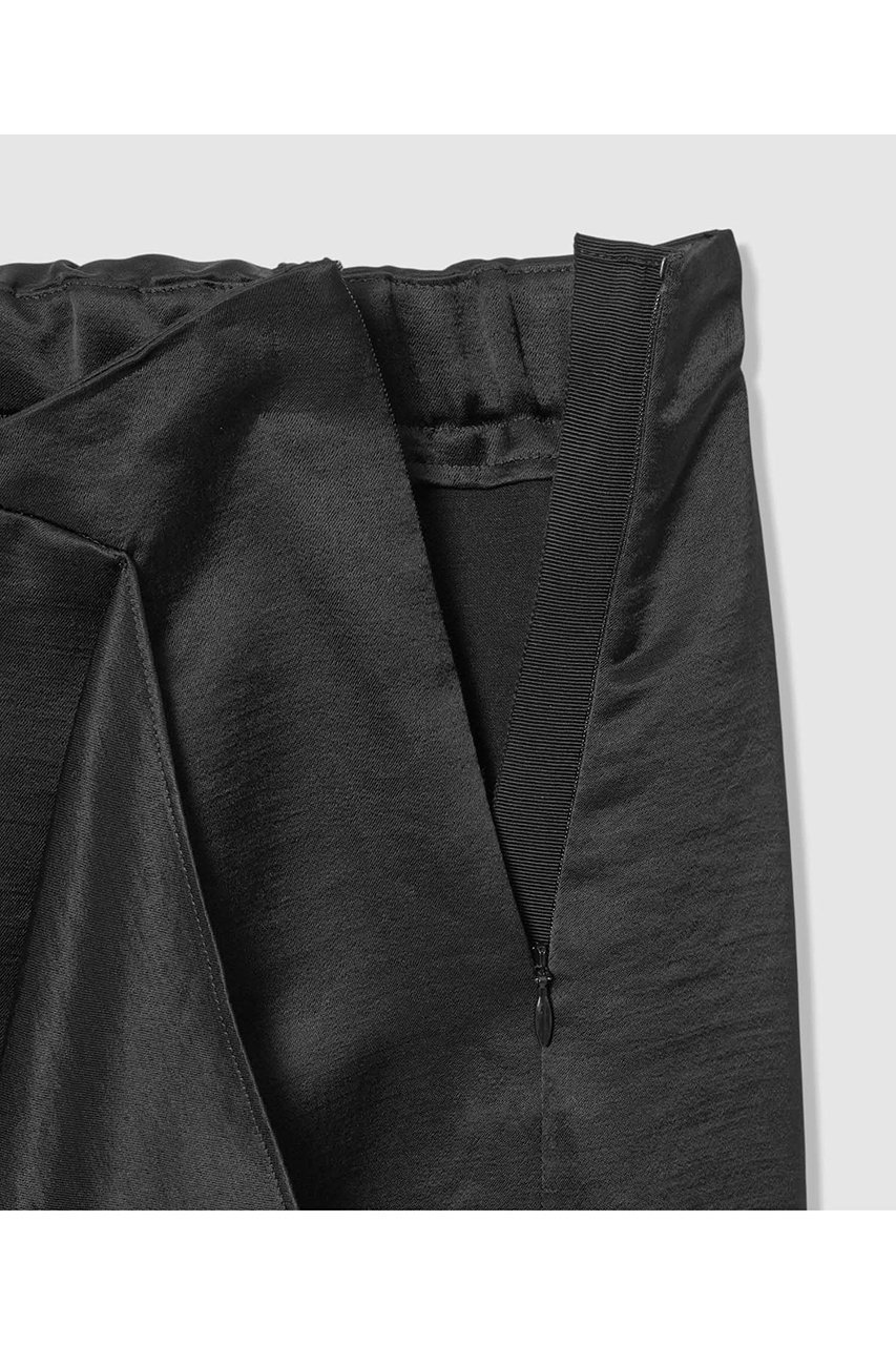 【アルアバイル/allureville】のイレギュラーフレアスカート 人気、トレンドファッション・服の通販 founy(ファニー) 　ファッション　Fashion　レディースファッション　Fashion for Women　スカート　Skirts　Aライン・フレアスカート　A-Line & Flared Skirts　サテン　Satin, Glossy Fabric　シルキー　Silky, Smooth Texture　タンブラー　Tumbler, Travel Mug　ドレープ　Drape, Draping Fabric　フレア　Flare, Flared　ラッフル　Ruffle, Frill　ラップ　Wrap, Wrap Design　ランダム　Random, Irregular　other-4|ID: prp329100004855382 ipo3291000000036093208