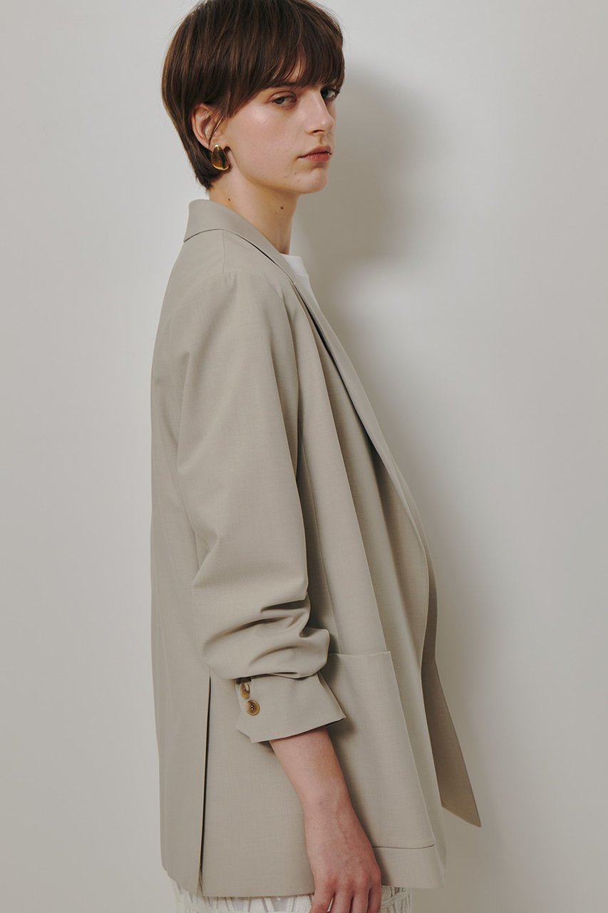 【アルアバイル/allureville】の【WEB別注】ボタンレスジャケット 人気、トレンドファッション・服の通販 founy(ファニー) 　ファッション　Fashion　レディースファッション　Fashion for Women　アウター　Coat / Outerwear Collection　レディースジャケット・軽アウター　Jackets　2026年　2026　ジャケット　Jacket, Outerwear　別注　Limited Edition, Custom Order　夏　Summer　春　Spring　S/S・春夏　SS, Spring/Summer, Warm Season　other-3|ID: prp329100004855386 ipo3291000000035776494