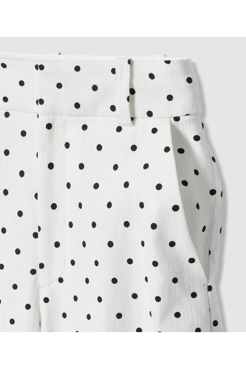 【アルアバイル/allureville】の【LOULOU WILLOUGHBY】リネン混ドットワイドパンツ 人気、トレンドファッション・服の通販 founy(ファニー) 　ファッション　Fashion　レディースファッション　Fashion for Women　パンツ　Pants & Trousers　2026年　2026　シンプル　Simple, Minimal　ジョーゼット　Georgette, Semi-Sheer Fabric　ドット　Polka Dot, Dot Pattern　バランス　Balance, Style Balance　プリント　Print, Printed Pattern　リネン　Linen, Linen Fabric　ワイド　Wide, Wide Fit　吸水　Absorbent, Quick-Dry　夏　Summer　春　Spring　S/S・春夏　SS, Spring/Summer, Warm Season　other-3|ID: prp329100004855387 ipo3291000000035776501