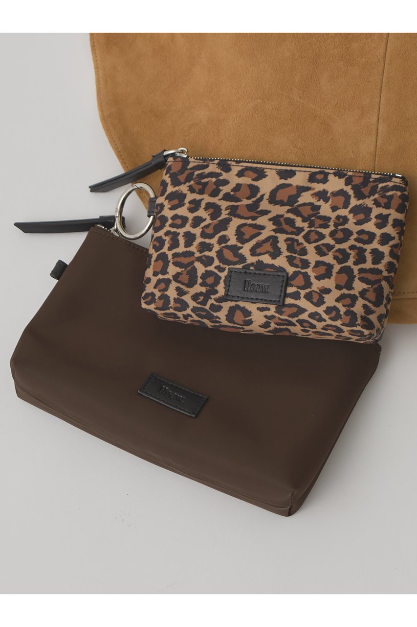 【ウィムガゼット/Whim Gazette】の【Hoaw.】ポーチSET インテリア・キッズ・メンズ・レディースファッション・服の通販 founy(ファニー) 　ファッション　Fashion　レディースファッション　Fashion for Women　セットアップ　Matching Sets　ポーチ&ミニバッグ　Pouches & Mini Bags　アクセサリー　Fashion Accessories　春　Spring　軽量　Lightweight, Ultra Light　シューズ　Shoes, Footwear　シンプル　Simple, Minimal　チャーム　Charm, Pendant　トラベル　Travel, Travel Gear　ポケット　Pocket, Pocket Detail　ポーチ　Pouch, Small Case　無地　Plain, Solid Color　レオパード　Leopard, Animal Print　S/S・春夏　SS, Spring/Summer, Warm Season　夏　Summer　エレガント 上品　Elegant　2026年　2026　ブラウン|ID: prp329100004855391 ipo3291000000035776540