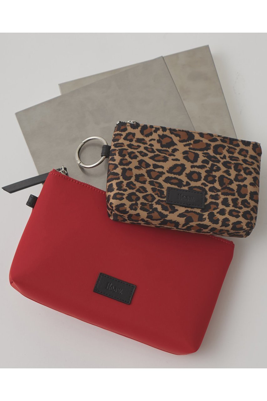 【ウィムガゼット/Whim Gazette】の【Hoaw.】ポーチSET インテリア・キッズ・メンズ・レディースファッション・服の通販 founy(ファニー) 　ファッション　Fashion　レディースファッション　Fashion for Women　セットアップ　Matching Sets　ポーチ&ミニバッグ　Pouches & Mini Bags　アクセサリー　Fashion Accessories　春　Spring　軽量　Lightweight, Ultra Light　シューズ　Shoes, Footwear　シンプル　Simple, Minimal　チャーム　Charm, Pendant　トラベル　Travel, Travel Gear　ポケット　Pocket, Pocket Detail　ポーチ　Pouch, Small Case　無地　Plain, Solid Color　レオパード　Leopard, Animal Print　S/S・春夏　SS, Spring/Summer, Warm Season　夏　Summer　エレガント 上品　Elegant　2026年　2026　レッド|ID: prp329100004855391 ipo3291000000035776541