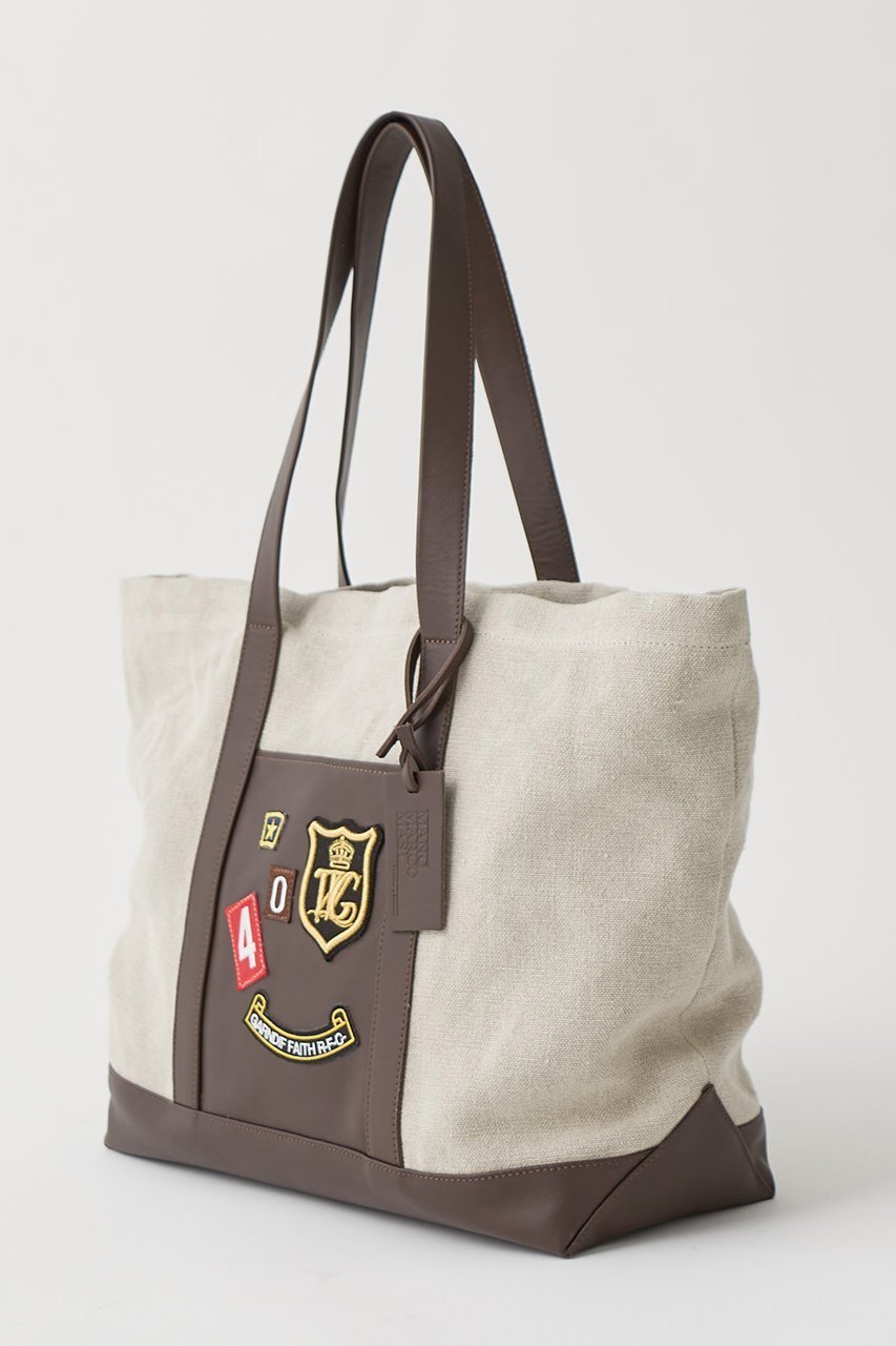 【ウィムガゼット/Whim Gazette】の【MARCO MASI】リネンワッペントート 人気、トレンドファッション・服の通販 founy(ファニー) 　ファッション　Fashion　レディースファッション　Fashion for Women　バッグ　Bags　イタリア　Italy　春　Spring　クラッチ　Clutch, Clutch Bag　シンプル　Simple, Minimal　別注　Limited Edition, Custom Order　ミラノ　Milano Style, Italian-Inspired　リネン　Linen, Linen Fabric　ループ　Loop, Loop Knit　S/S・春夏　SS, Spring/Summer, Warm Season　夏　Summer　エレガント 上品　Elegant　2026年　2026　other-6|ID: prp329100004855394 ipo3291000000035776580