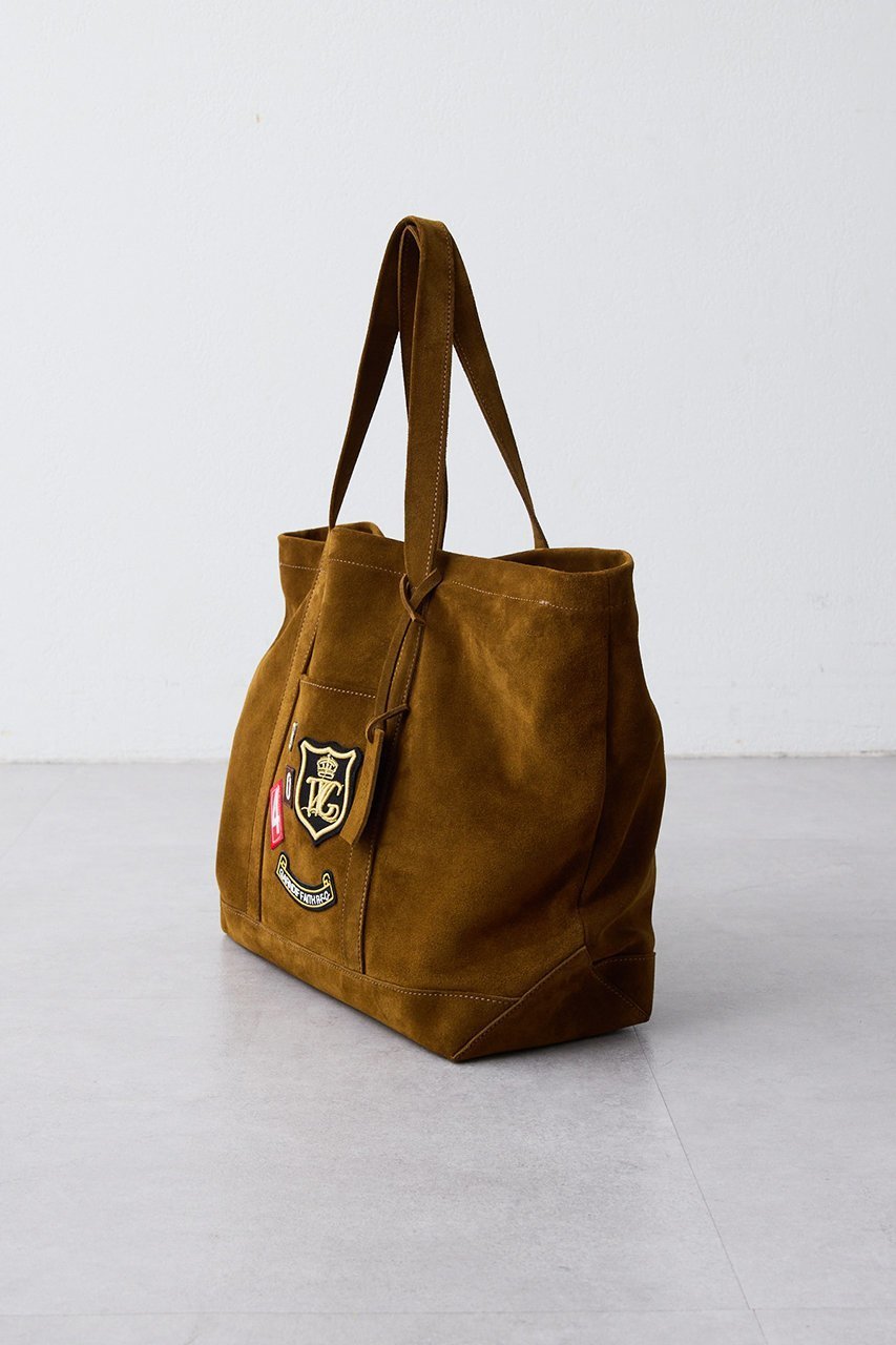 【ウィムガゼット/Whim Gazette】の【MARCO MASI】スエードワッペントート 人気、トレンドファッション・服の通販 founy(ファニー) 　ファッション　Fashion　レディースファッション　Fashion for Women　バッグ　Bags　イタリア　Italy　春　Spring　クラッチ　Clutch, Clutch Bag　シンプル　Simple, Minimal　なめらか　Smooth, Silky Texture　別注　Limited Edition, Custom Order　ミラノ　Milano Style, Italian-Inspired　ループ　Loop, Loop Knit　S/S・春夏　SS, Spring/Summer, Warm Season　夏　Summer　2026年　2026　other-6|ID: prp329100004855395 ipo3291000000035776591