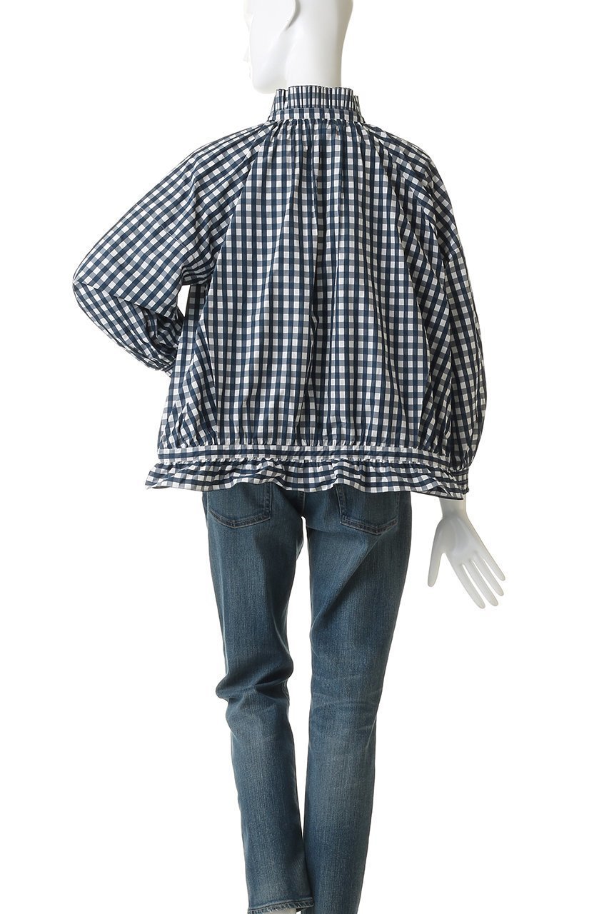 【マリリンムーン/MARILYN MOON】のギンガムチェックプリーツフリルブルゾン 人気、トレンドファッション・服の通販 founy(ファニー) 　ファッション　Fashion　レディースファッション　Fashion for Women　アウター　Coat / Outerwear Collection　レディースジャケット・軽アウター　Jackets　ブルゾンジャケット・スポーティアウター　Blouson Jackets　2026年　2026　ギンガム　Gingham, Gingham Fabric　ジャケット　Jacket, Outerwear　タフタ　Taffeta, Structured Fabric　チェック　Check, Plaid, Tartan　バランス　Balance, Style Balance　ブルゾン　Blouson, Bomber Jacket　プリーツ　Pleats, Pleated　ボトム　Bottoms, Lower Wear　ポケット　Pocket, Pocket Detail　ラッフル　Ruffle, Frill　夏　Summer　春　Spring　S/S・春夏　SS, Spring/Summer, Warm Season　other-4|ID: prp329100004855401 ipo3291000000035776654