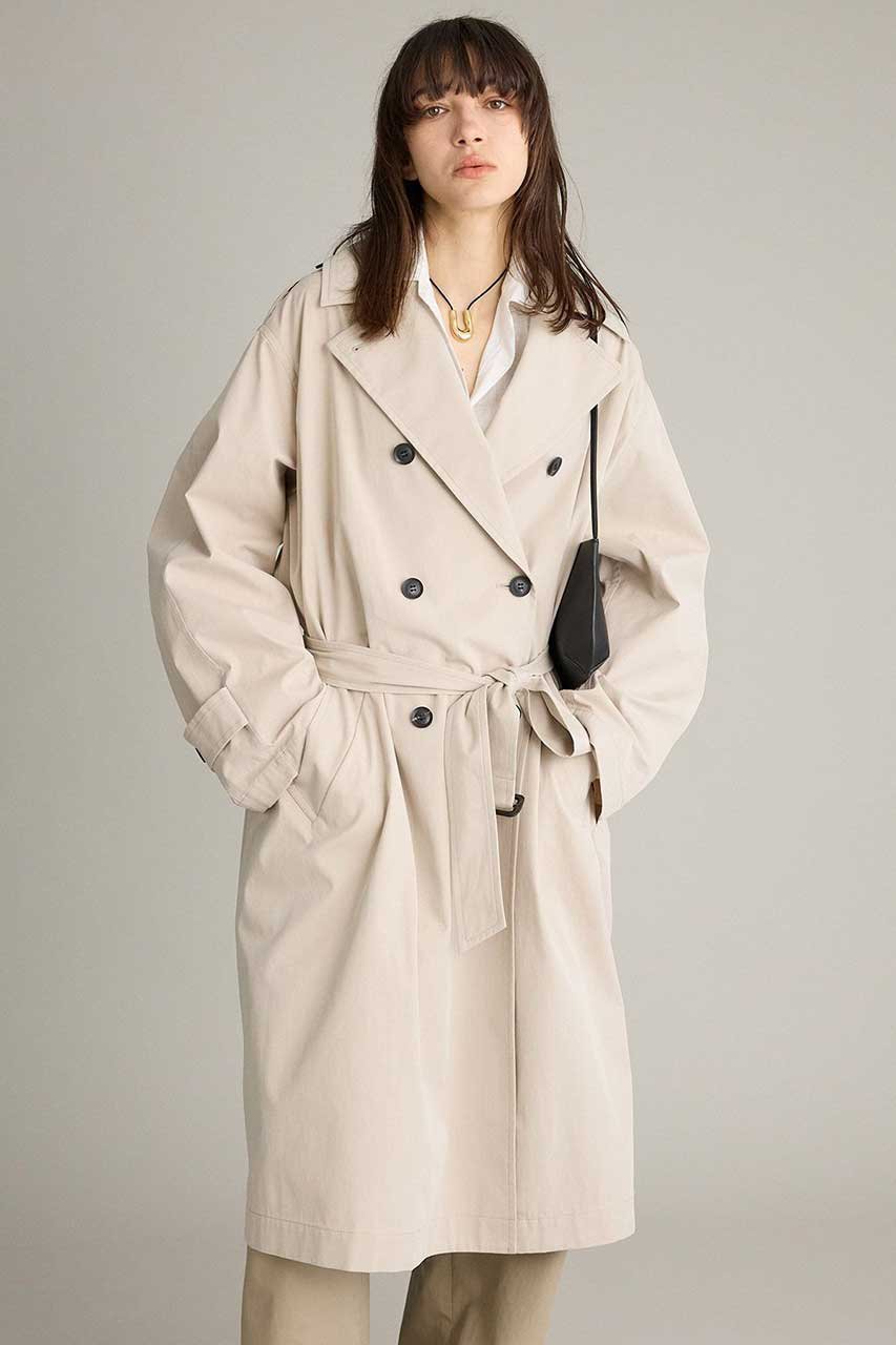 【ブリル/BRILL】のトレンチオーバーコート 人気、トレンドファッション・服の通販 founy(ファニー) 　ファッション　Fashion　レディースファッション　Fashion for Women　アウター　Coat / Outerwear Collection　コート・ロングコート・ピーコート　Long Coats, Peacoats & More　2026年　2026　タンブラー　Tumbler, Travel Mug　ツイル　Twist, Twisted Detail　トレンチ　Trench, Trench Coat　ロング　Long, Long-Length　ヴィンテージ　Vintage Style　夏　Summer　春　Spring　S/S・春夏　SS, Spring/Summer, Warm Season　other-7|ID: prp329100004855402 ipo3291000000035776694