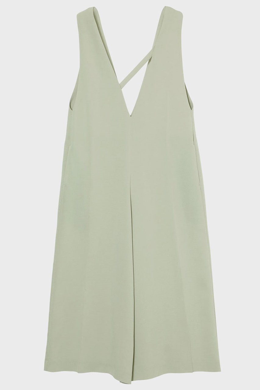 【スタニングルアー/STUNNING LURE】のrディープVジャンパーワンピース インテリア・キッズ・メンズ・レディースファッション・服の通販 founy(ファニー) 　ファッション　Fashion　レディースファッション　Fashion for Women　ワンピース　Dresses　チュニック　Tunic Tops & Dresses　2026年　2026　インナー　Innerwear　センター　Center, Center Line　チュニック　Tunic, Long Top　フォルム　Silhouette, Form　フォーマル　Formal, Dressy　モダン　Modern, Contemporary　ロング　Long, Long-Length　夏　Summer　春　Spring　S/S・春夏　SS, Spring/Summer, Warm Season　ライトグリーン|ID: prp329100004855403 ipo3291000000035776697