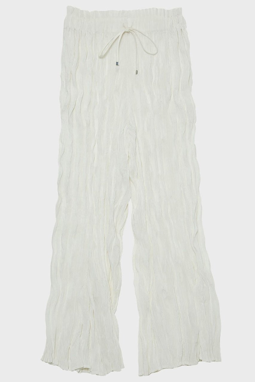 【スタニングルアー/STUNNING LURE】のrシェルプリーツパンツ インテリア・キッズ・メンズ・レディースファッション・服の通販 founy(ファニー) 　ファッション　Fashion　レディースファッション　Fashion for Women　パンツ　Pants & Trousers　2026年　2026　コンパクト　Compact, Small Size　シンプル　Simple, Minimal　プリーツ　Pleats, Pleated　リラックス　Relax, Relaxed Fit　夏　Summer　旅行　Travel　春　Spring　S/S・春夏　SS, Spring/Summer, Warm Season　オフホワイト|ID: prp329100004855404 ipo3291000000035776703