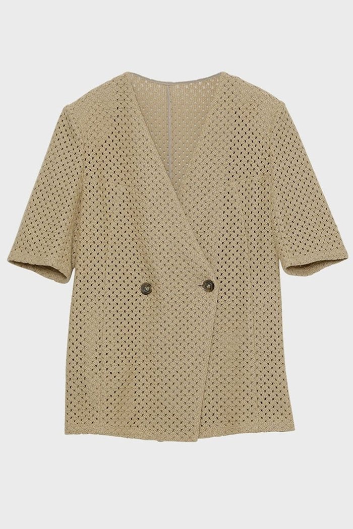 【スタニングルアー/STUNNING LURE】の【Waltz】ラッセルハーフスリーブジャケット インテリア・キッズ・メンズ・レディースファッション・服の通販 founy(ファニー) https://founy.com/ ファッション Fashion レディースファッション Fashion for Women アウター Coat / Outerwear Collection レディースジャケット・軽アウター Jackets 2026年 2026 インナー Innerwear ジャケット Jacket, Outerwear スリーブ Sleeve, Long Sleeve / Short Sleeve テーラード Tailored, Tailored Fit ハーフ Half, Half-Length バランス Balance, Style Balance ボックス Boxy, Box Shape モダン Modern, Contemporary ラッセル Raschel, Raschel Lace 夏 Summer 春 Spring S/S・春夏 SS, Spring/Summer, Warm Season |ID: prp329100004855405 ipo3291000000035776710