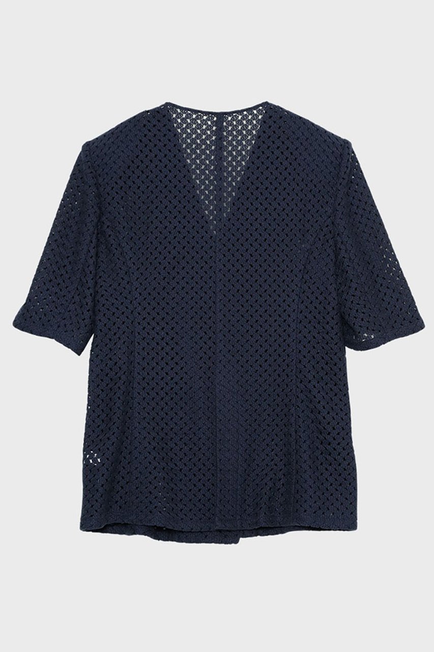 【スタニングルアー/STUNNING LURE】の【Waltz】ラッセルハーフスリーブジャケット 人気、トレンドファッション・服の通販 founy(ファニー) 　ファッション　Fashion　レディースファッション　Fashion for Women　アウター　Coat / Outerwear Collection　レディースジャケット・軽アウター　Jackets　2026年　2026　インナー　Innerwear　ジャケット　Jacket, Outerwear　スリーブ　Sleeve, Long Sleeve / Short Sleeve　テーラード　Tailored, Tailored Fit　ハーフ　Half, Half-Length　バランス　Balance, Style Balance　ボックス　Boxy, Box Shape　モダン　Modern, Contemporary　ラッセル　Raschel, Raschel Lace　夏　Summer　春　Spring　S/S・春夏　SS, Spring/Summer, Warm Season　other-2|ID: prp329100004855405 ipo3291000000035776713