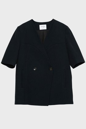 【スタニングルアー/STUNNING LURE】の【Waltz】ソリッドハーフスリーブジャケット 人気、トレンドファッション・服の通販 founy(ファニー) ファッション Fashion レディースファッション Fashion for Women アウター Coat / Outerwear Collection レディースジャケット・軽アウター Jackets 2026年 2026 インナー Innerwear ジャケット Jacket, Outerwear スリーブ Sleeve, Long Sleeve / Short Sleeve ドレープ Drape, Draping Fabric ハーフ Half, Half-Length バランス Balance, Style Balance ボックス Boxy, Box Shape モダン Modern, Contemporary 夏 Summer 春 Spring S/S・春夏 SS, Spring/Summer, Warm Season |ID:prp329100004855406