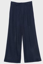 【スタニングルアー/STUNNING LURE】の【Waltz】ラッセルセミワイドパンツ 人気、トレンドファッション・服の通販 founy(ファニー) ファッション Fashion レディースファッション Fashion for Women パンツ Pants & Trousers 2026年 2026 おすすめ Recommended / Our Picks エレガント 上品 Elegant カッティング Cutting Detail ジャケット Jacket, Outerwear セットアップ Set-Up, Coordinated Outfit モダン Modern, Contemporary ラッセル Raschel, Raschel Lace 夏 Summer 春 Spring S/S・春夏 SS, Spring/Summer, Warm Season thumbnail ネイビー|ID: prp329100004855409 ipo3291000000035776733