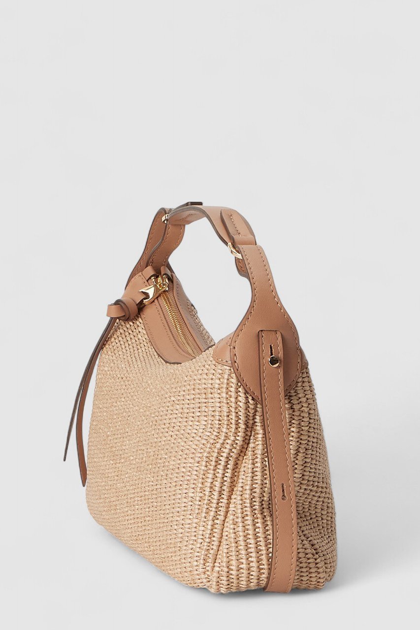 【アナイ/ANAYI】のレザーコンビハンドバッグ 人気、トレンドファッション・服の通販 founy(ファニー) 　ファッション　Fashion　レディースファッション　Fashion for Women　バッグ　Bags　2026年　2026　スリット　Slit, Slit Detail　ポケット　Pocket, Pocket Detail　モダン　Modern, Contemporary　夏　Summer　春　Spring　S/S・春夏　SS, Spring/Summer, Warm Season　other-2|ID: prp329100004855412 ipo3291000000035776755