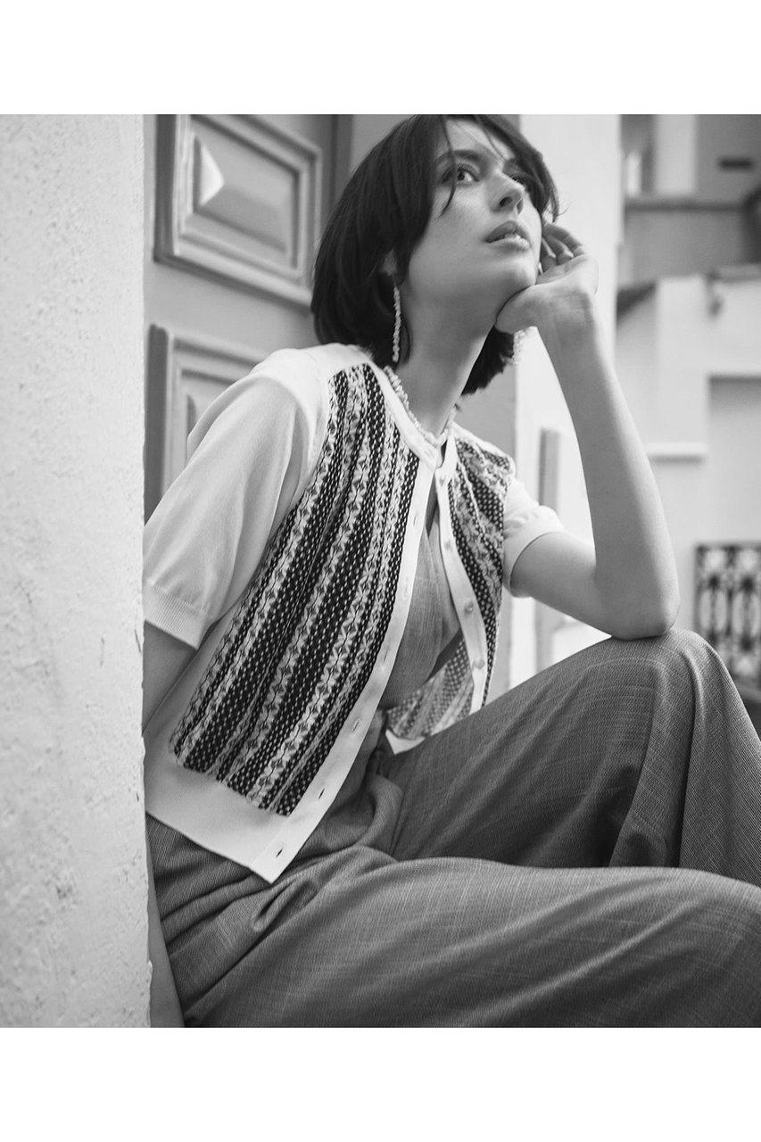 【アナイ/ANAYI】のスラブドビーオールインワン 人気、トレンドファッション・服の通販 founy(ファニー) 　ファッション　Fashion　レディースファッション　Fashion for Women　パンツ　Pants & Trousers　2026年　2026　おすすめ　Recommended / Our Picks　キャミソール　Camisole, Spaghetti Strap Top　ジャケット　Jacket, Outerwear　ノースリーブ　Sleeveless, No-Sleeve　メランジ　Melange, Mixed Yarn　ラップ　Wrap, Wrap Design　ワイド　Wide, Wide Fit　夏　Summer　春　Spring　S/S・春夏　SS, Spring/Summer, Warm Season　other-7|ID: prp329100004855415 ipo3291000000035776787