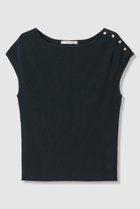 【アナイ/ANAYI】のレーヨンポリエステルストレッチショルダー釦 プルオーバー 人気、トレンドファッション・服の通販 founy(ファニー) ファッション Fashion レディースファッション Fashion for Women トップス・カットソー Cut & Sew Tops ニット Knit Tops & Sweaters カジュアルプルオーバー・ニットトップス Pullovers & Knit Tops / Casual Pullovers 2026年 2026 インナー Innerwear メタル Metal, Metal Parts 夏 Summer 春 Spring S/S・春夏 SS, Spring/Summer, Warm Season thumbnail ネイビー|ID: prp329100004855416 ipo3291000000035776792