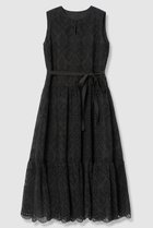 【アナイ/ANAYI】のエンブロイダリーティアードワンピース 人気、トレンドファッション・服の通販 founy(ファニー) ファッション Fashion レディースファッション Fashion for Women ワンピース Dresses チュニック Tunic Tops & Dresses 2026年 2026 シアー Sheer, See-Through シルク Silk, 100% Silk チュニック Tunic, Long Top ティアードワンピース Tiered Dress, Flared Dress リボン Ribbon, Bow ロング Long, Long-Length エレガント 上品 Elegant 夏 Summer 春 Spring S/S・春夏 SS, Spring/Summer, Warm Season thumbnail ブラック|ID: prp329100004855417 ipo3291000000035776799