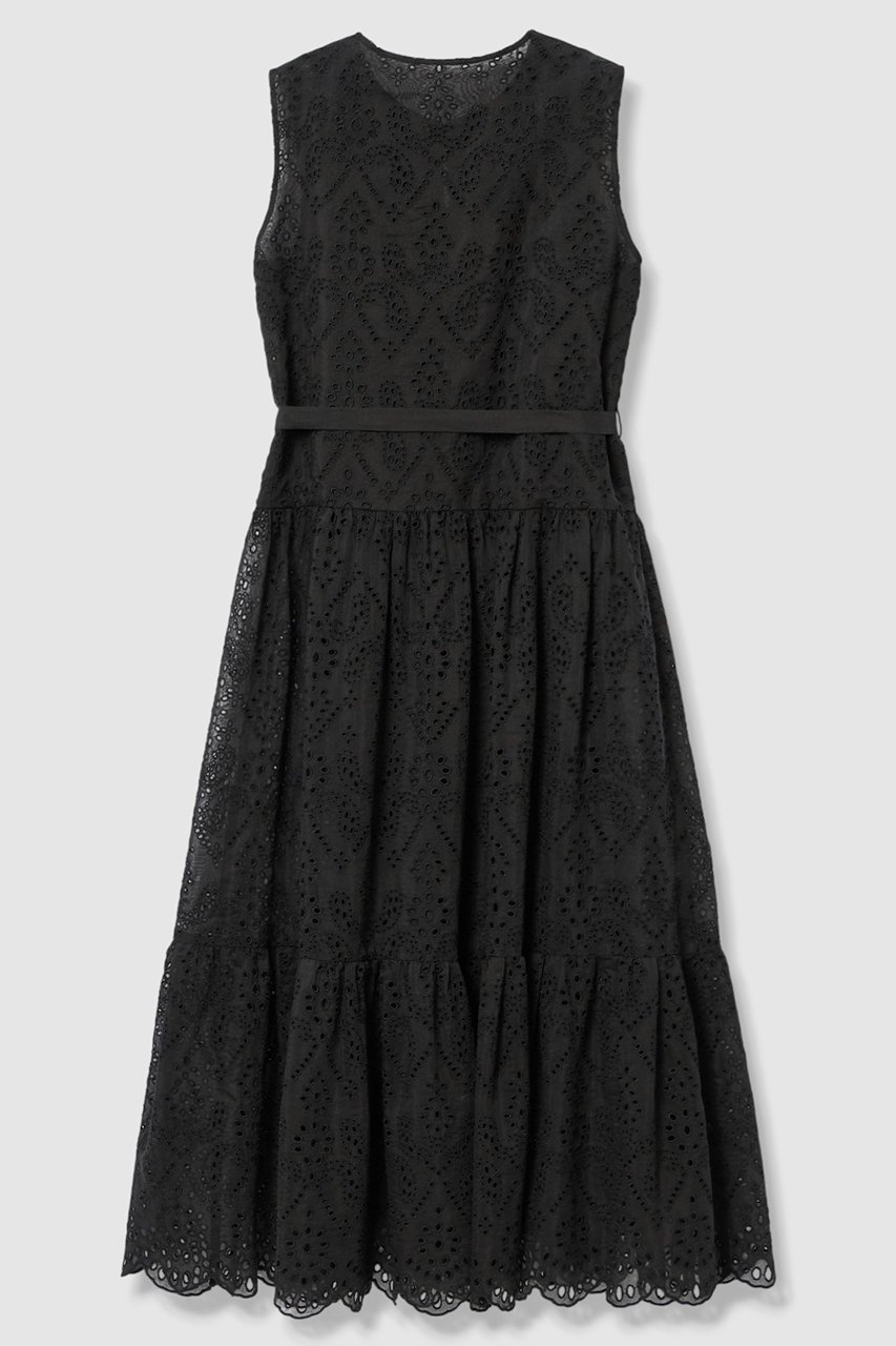 【アナイ/ANAYI】のエンブロイダリーティアードワンピース 人気、トレンドファッション・服の通販 founy(ファニー) 　ファッション　Fashion　レディースファッション　Fashion for Women　ワンピース　Dresses　チュニック　Tunic Tops & Dresses　2026年　2026　シアー　Sheer, See-Through　シルク　Silk, 100% Silk　チュニック　Tunic, Long Top　ティアードワンピース　Tiered Dress, Flared Dress　リボン　Ribbon, Bow　ロング　Long, Long-Length　エレガント 上品　Elegant　夏　Summer　春　Spring　S/S・春夏　SS, Spring/Summer, Warm Season　other-2|ID: prp329100004855417 ipo3291000000035776800