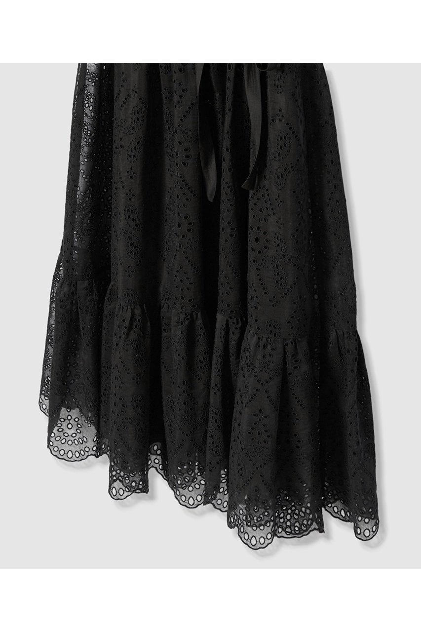 【アナイ/ANAYI】のエンブロイダリーティアードワンピース 人気、トレンドファッション・服の通販 founy(ファニー) 　ファッション　Fashion　レディースファッション　Fashion for Women　ワンピース　Dresses　チュニック　Tunic Tops & Dresses　シアー　Sheer, See-Through　シルク　Silk, 100% Silk　チュニック　Tunic, Long Top　ティアードワンピース　Tiered Dress, Flared Dress　リボン　Ribbon, Bow　ロング　Long, Long-Length　エレガント 上品　Elegant　夏　Summer　新作・新入荷　New Arrivals / New In　other-6|ID: prp329100004855417 ipo3291000000036093351