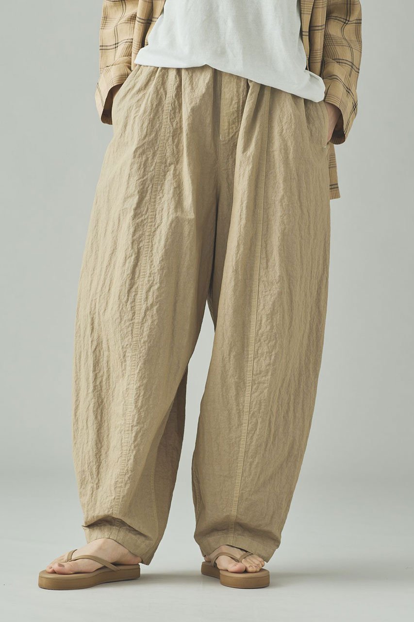 【カレンソロジー/Curensology】のサルファーダイドロストパンツ インテリア・キッズ・メンズ・レディースファッション・服の通販 founy(ファニー) 　ファッション　Fashion　レディースファッション　Fashion for Women　パンツ　Pants & Trousers　2026年　2026　おすすめ　Recommended / Our Picks　バランス　Balance, Style Balance　リネン　Linen, Linen Fabric　ヴィンテージ　Vintage Style　夏　Summer　定番　Standard, Basic Item　春　Spring　S/S・春夏　SS, Spring/Summer, Warm Season　ベージュ|ID: prp329100004855418 ipo3291000000035776808