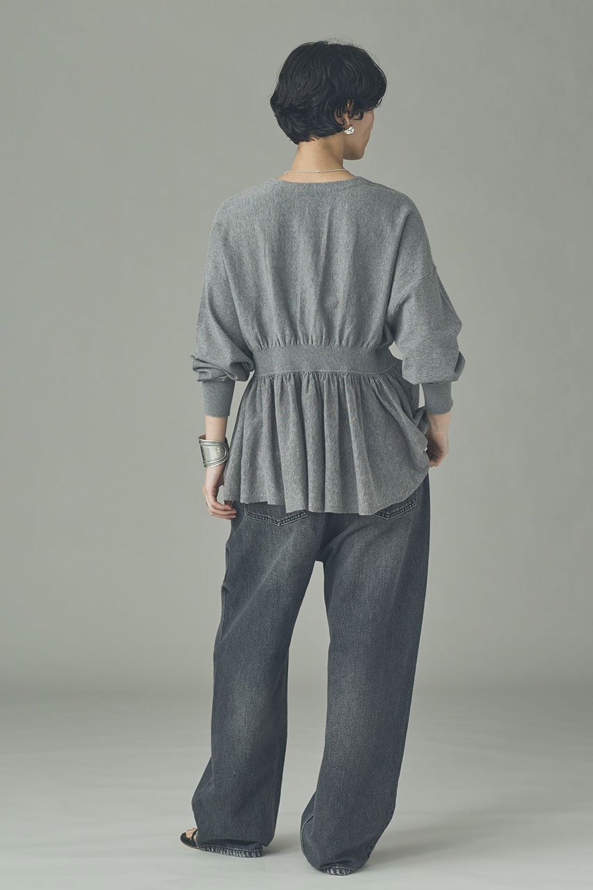 【カレンソロジー/Curensology】のピンタックギャザーニットプルオーバー 人気、トレンドファッション・服の通販 founy(ファニー) ファッション Fashion レディースファッション Fashion for Women トップス・カットソー Cut & Sew Tops ニット Knit Tops & Sweaters カジュアルプルオーバー・ニットトップス Pullovers & Knit Tops / Casual Pullovers ギャザー Gathered, Ruffled ストレッチ Stretch, Stretchy Fabric フェミニン Feminine, Girly ボトム Bottoms, Lower Wear ロング Long, Long-Length ワイド Wide, Wide Fit エレガント 上品 Elegant 旅行 Travel other-6|ID: prp329100004855420 ipo3291000000036424873