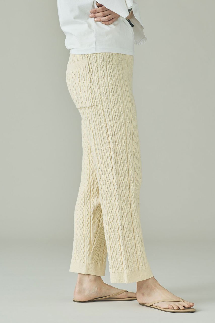 【カレンソロジー/Curensology】のローシルクケーブルニットパンツ 人気、トレンドファッション・服の通販 founy(ファニー) 　ファッション　Fashion　レディースファッション　Fashion for Women　パンツ　Pants & Trousers　2026年　2026　おすすめ　Recommended / Our Picks　セットアップ　Set-Up, Coordinated Outfit　ポケット　Pocket, Pocket Detail　リラックス　Relax, Relaxed Fit　エレガント 上品　Elegant　夏　Summer　春　Spring　S/S・春夏　SS, Spring/Summer, Warm Season　other-3|ID: prp329100004855422 ipo3291000000035776849