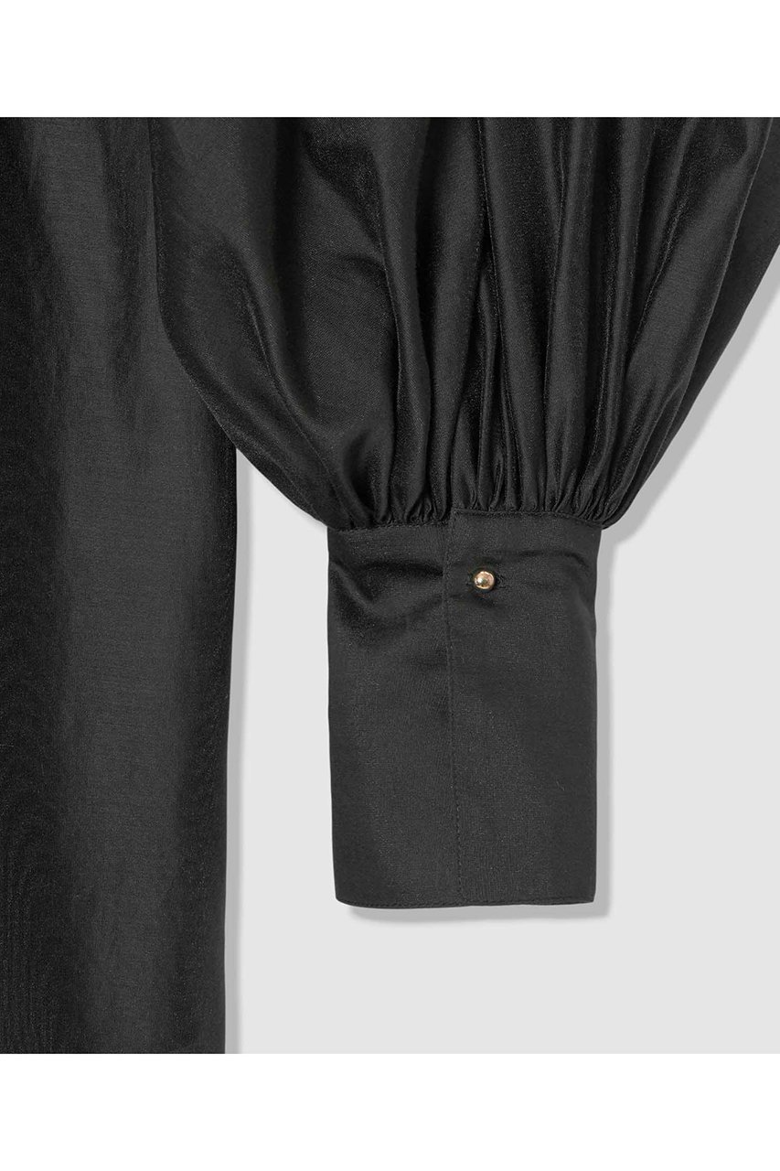 【アルアバイル/allureville】のスリーブコンシャスブラウス 人気、トレンドファッション・服の通販 founy(ファニー) 　ファッション　Fashion　レディースファッション　Fashion for Women　トップス・カットソー　Cut & Sew Tops　シャツ・ブラウス・オフィスカジュアル　Elegant Blouses & Button-Ups　2026年　2026　ギャザー　Gathered, Ruffled　シンプル　Simple, Minimal　スタンド　Stand Collar, Upright Stand　スリーブ　Sleeve, Long Sleeve / Short Sleeve　フロント　Front, Front Design　ロング　Long, Long-Length　エレガント 上品　Elegant　夏　Summer　春　Spring　S/S・春夏　SS, Spring/Summer, Warm Season　other-8|ID: prp329100004855425 ipo3291000000035776877