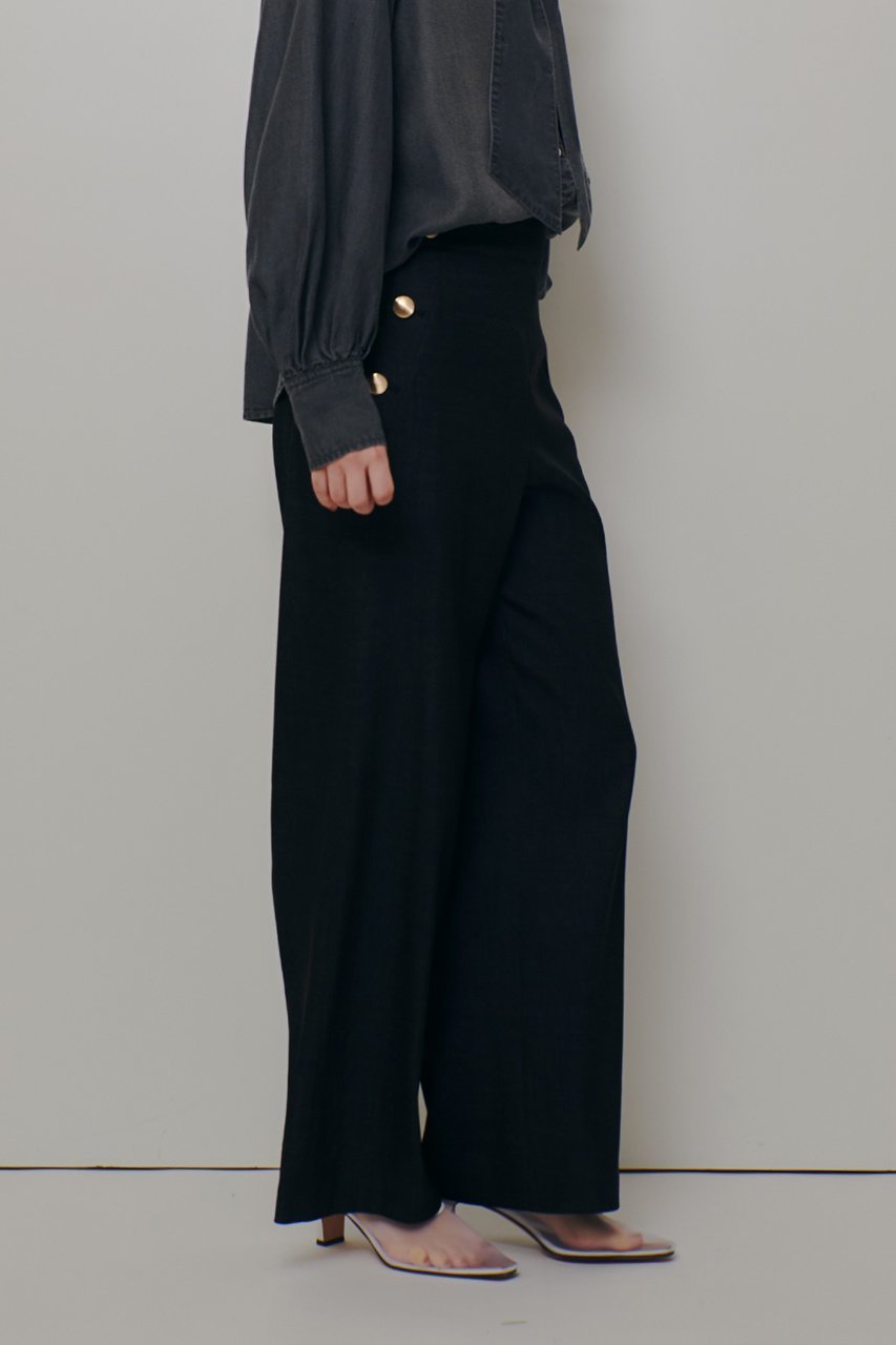 【アルアバイル/allureville】の【WEB別注】デニムライクマリンパンツ 人気、トレンドファッション・服の通販 founy(ファニー) 　ファッション　Fashion　レディースファッション　Fashion for Women　パンツ　Pants & Trousers　2026年　2026　クール　Cool, Chic　シンプル　Simple, Minimal　ストレート　Straight, Straight Cut　ポケット　Pocket, Pocket Detail　エレガント 上品　Elegant　別注　Limited Edition, Custom Order　夏　Summer　定番　Standard, Basic Item　春　Spring　S/S・春夏　SS, Spring/Summer, Warm Season　other-8|ID: prp329100004855427 ipo3291000000035776893