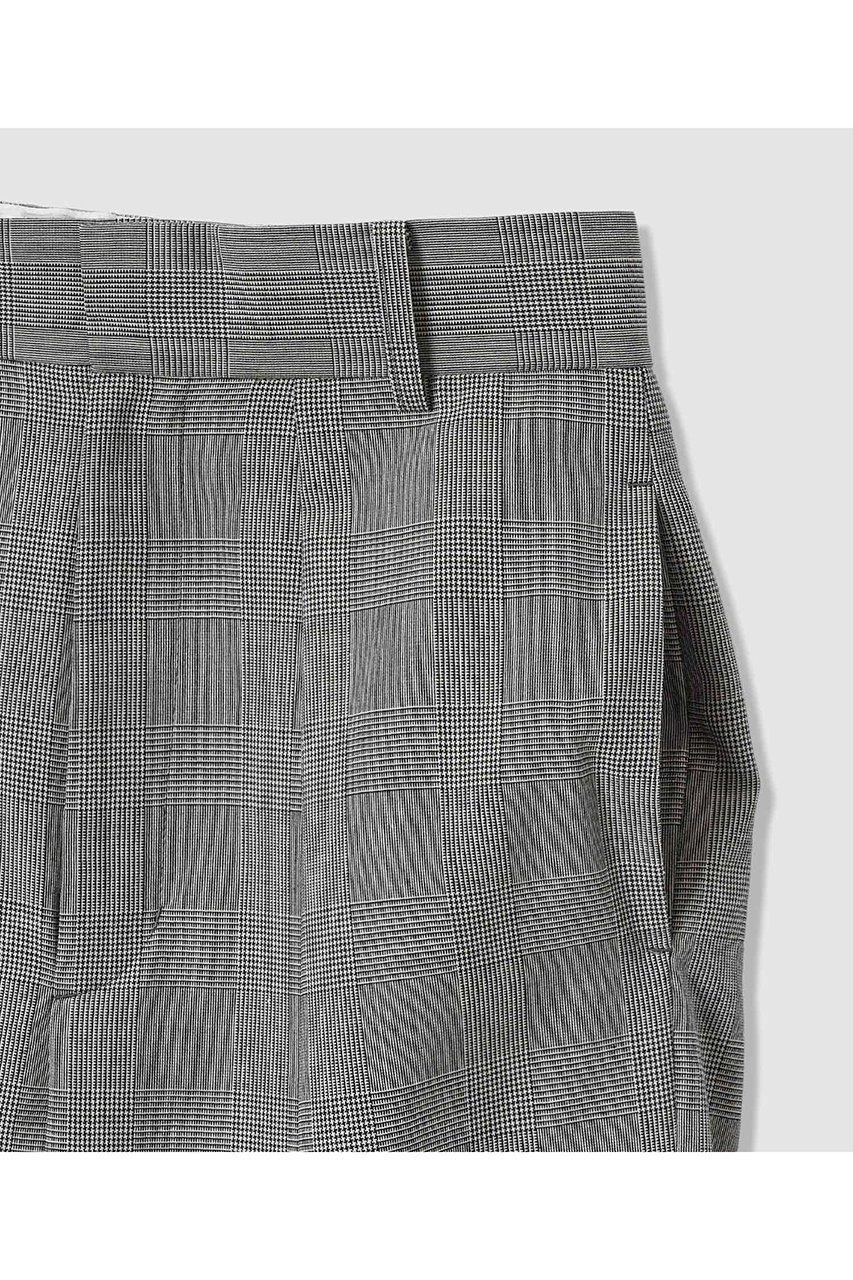 【アルアバイル/allureville】のディープタックチェックパンツ 人気、トレンドファッション・服の通販 founy(ファニー) 　ファッション　Fashion　レディースファッション　Fashion for Women　パンツ　Pants & Trousers　2026年　2026　クール　Cool, Chic　ジャケット　Jacket, Outerwear　スラックス　Slacks, Dress Pants　セットアップ　Set-Up, Coordinated Outfit　チェック　Check, Plaid, Tartan　バランス　Balance, Style Balance　ボトム　Bottoms, Lower Wear　モダン　Modern, Contemporary　夏　Summer　春　Spring　S/S・春夏　SS, Spring/Summer, Warm Season　other-3|ID: prp329100004855430 ipo3291000000035776916