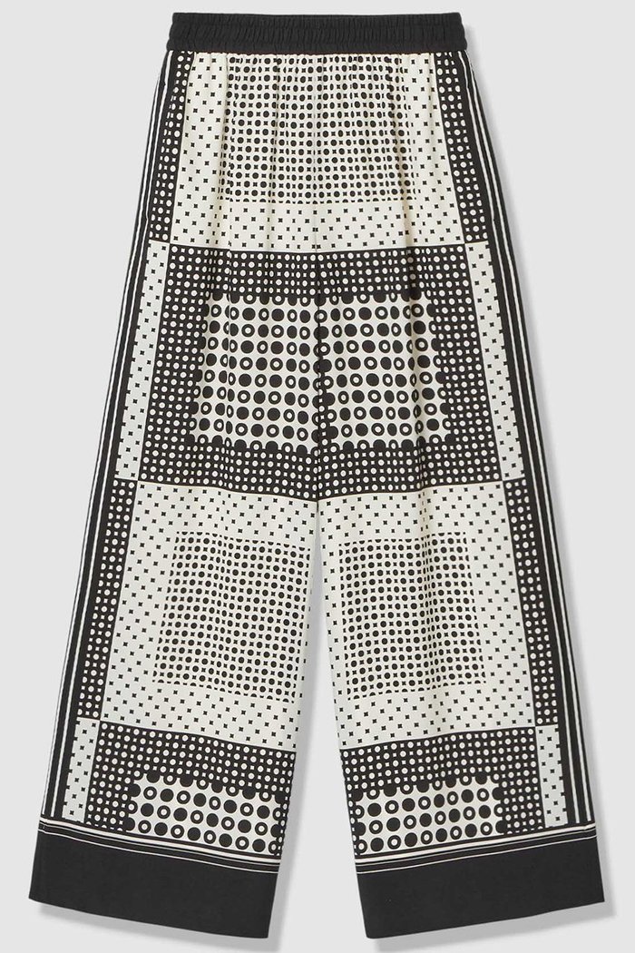 【アルアバイル/allureville】の幾何プリントイージーパンツ インテリア・キッズ・メンズ・レディースファッション・服の通販 founy(ファニー) https://founy.com/ ファッション Fashion レディースファッション Fashion for Women パンツ Pants & Trousers 2026年 2026 パッチワーク Patchwork, Mixed Fabric プリント Print, Printed Pattern モダン Modern, Contemporary リラックス Relax, Relaxed Fit 夏 Summer 春 Spring S/S・春夏 SS, Spring/Summer, Warm Season |ID: prp329100004855433 ipo3291000000035776942