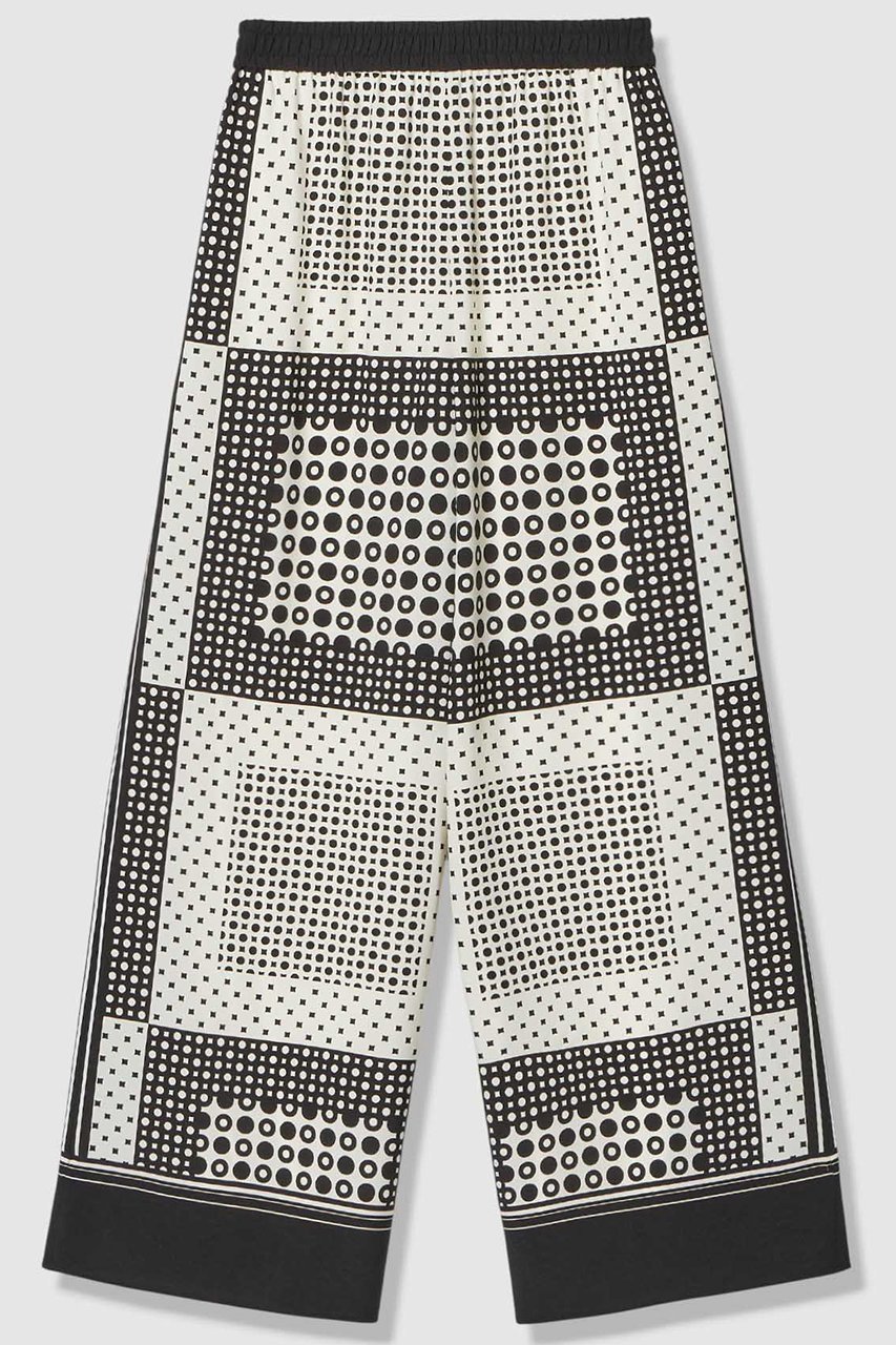 【アルアバイル/allureville】の幾何プリントイージーパンツ 人気、トレンドファッション・服の通販 founy(ファニー) 　ファッション　Fashion　レディースファッション　Fashion for Women　パンツ　Pants & Trousers　2026年　2026　パッチワーク　Patchwork, Mixed Fabric　プリント　Print, Printed Pattern　モダン　Modern, Contemporary　リラックス　Relax, Relaxed Fit　夏　Summer　春　Spring　S/S・春夏　SS, Spring/Summer, Warm Season　other-2|ID: prp329100004855433 ipo3291000000035776944
