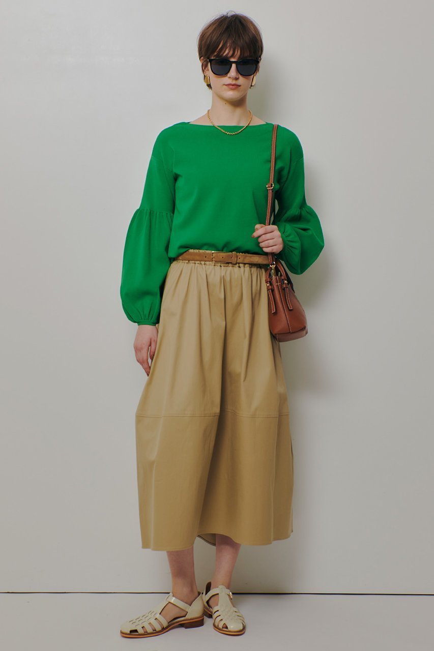 【アルアバイル/allureville】のチノバルーンギャザースカート 人気、トレンドファッション・服の通販 founy(ファニー) 　ファッション　Fashion　レディースファッション　Fashion for Women　スカート　Skirts　ロングスカート　Long Skirts / Maxi & Midi Skirts　2026年　2026　バルーン　Balloon, Balloon Silhouette　フォルム　Silhouette, Form　ロング　Long, Long-Length　夏　Summer　春　Spring　S/S・春夏　SS, Spring/Summer, Warm Season　other-5|ID: prp329100004855434 ipo3291000000035776956