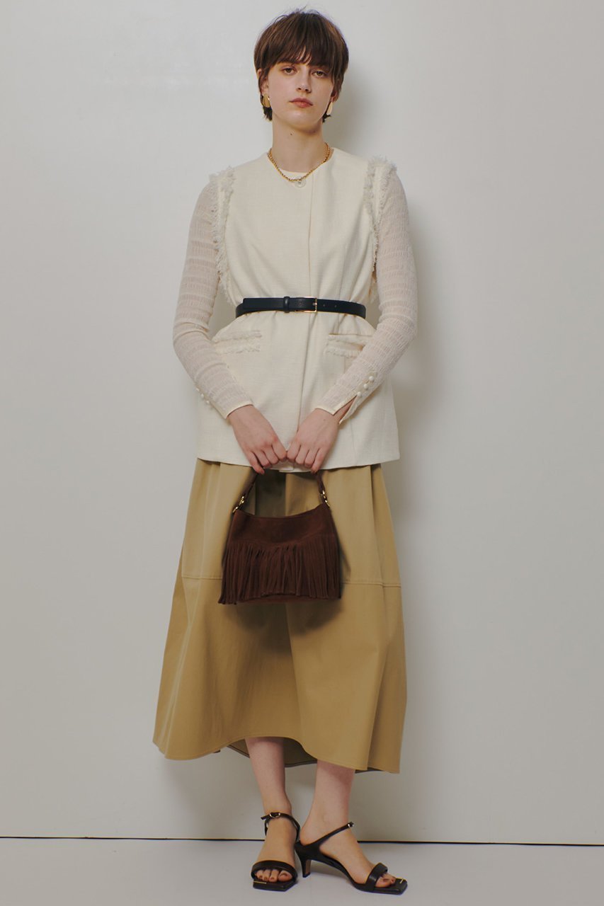 【アルアバイル/allureville】のチノバルーンギャザースカート 人気、トレンドファッション・服の通販 founy(ファニー) 　ファッション　Fashion　レディースファッション　Fashion for Women　スカート　Skirts　ロングスカート　Long Skirts / Maxi & Midi Skirts　2026年　2026　バルーン　Balloon, Balloon Silhouette　フォルム　Silhouette, Form　ロング　Long, Long-Length　夏　Summer　春　Spring　S/S・春夏　SS, Spring/Summer, Warm Season　other-6|ID: prp329100004855434 ipo3291000000035776957