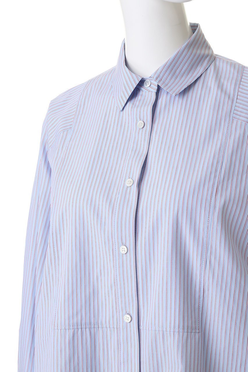 【プルミエ アロンディスモン/1er Arrondissement】のブザムシャツ 人気、トレンドファッション・服の通販 founy(ファニー) 　ファッション　Fashion　レディースファッション　Fashion for Women　トップス・カットソー　Cut & Sew Tops　シャツ・ブラウス・オフィスカジュアル　Elegant Blouses & Button-Ups　2026年　2026　スリーブ　Sleeve, Long Sleeve / Short Sleeve　モダン　Modern, Contemporary　ロング　Long, Long-Length　エレガント 上品　Elegant　夏　Summer　春　Spring　S/S・春夏　SS, Spring/Summer, Warm Season　other-5|ID: prp329100004855456 ipo3291000000035777093