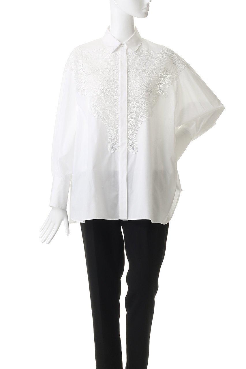 【プルミエ アロンディスモン/1er Arrondissement】のケミカルレースシャツ 人気、トレンドファッション・服の通販 founy(ファニー) 　ファッション　Fashion　レディースファッション　Fashion for Women　トップス・カットソー　Cut & Sew Tops　シャツ・ブラウス・オフィスカジュアル　Elegant Blouses & Button-Ups　2026年　2026　ケミカル　Chemical, Chemical Wash　シンプル　Simple, Minimal　スリーブ　Sleeve, Long Sleeve / Short Sleeve　フロント　Front, Front Design　ボトム　Bottoms, Lower Wear　レース　Lace, Lace Fabric　ロング　Long, Long-Length　夏　Summer　春　Spring　S/S・春夏　SS, Spring/Summer, Warm Season　other-2|ID: prp329100004855457 ipo3291000000035777096