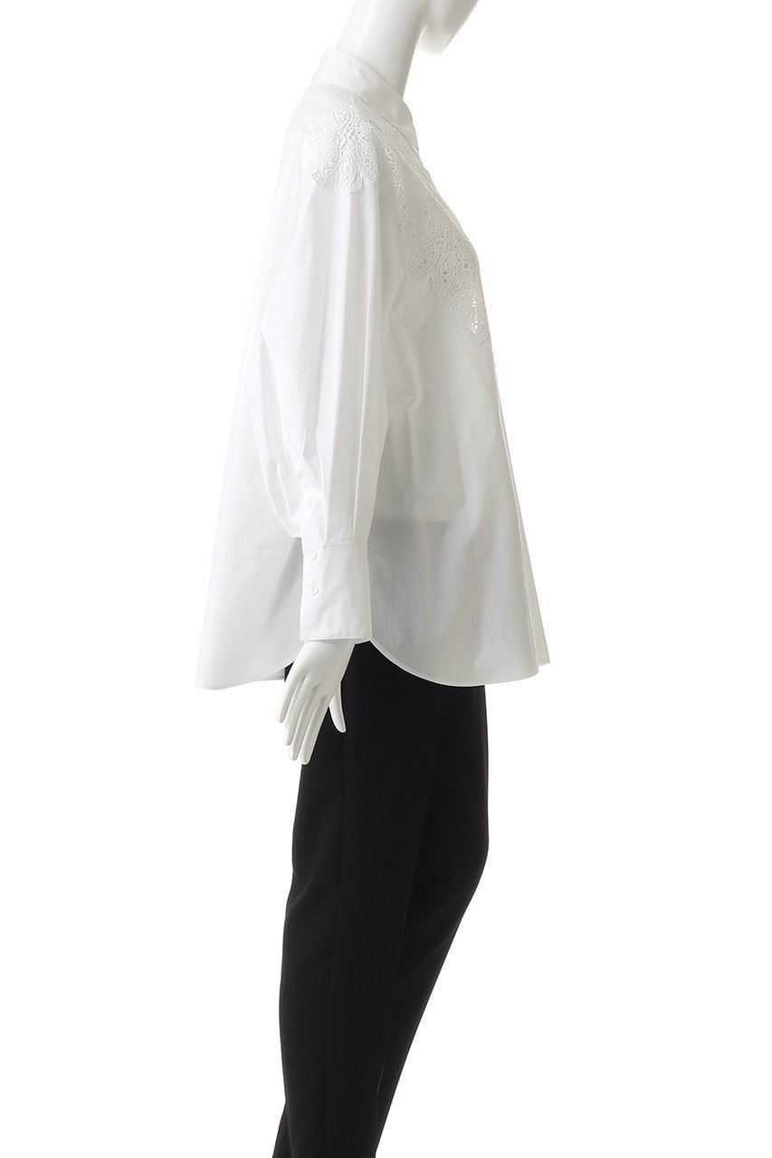 【プルミエ アロンディスモン/1er Arrondissement】のケミカルレースシャツ 人気、トレンドファッション・服の通販 founy(ファニー) 　ファッション　Fashion　レディースファッション　Fashion for Women　トップス・カットソー　Cut & Sew Tops　シャツ・ブラウス・オフィスカジュアル　Elegant Blouses & Button-Ups　2026年　2026　ケミカル　Chemical, Chemical Wash　シンプル　Simple, Minimal　スリーブ　Sleeve, Long Sleeve / Short Sleeve　フロント　Front, Front Design　ボトム　Bottoms, Lower Wear　レース　Lace, Lace Fabric　ロング　Long, Long-Length　夏　Summer　春　Spring　S/S・春夏　SS, Spring/Summer, Warm Season　other-3|ID: prp329100004855457 ipo3291000000035777097