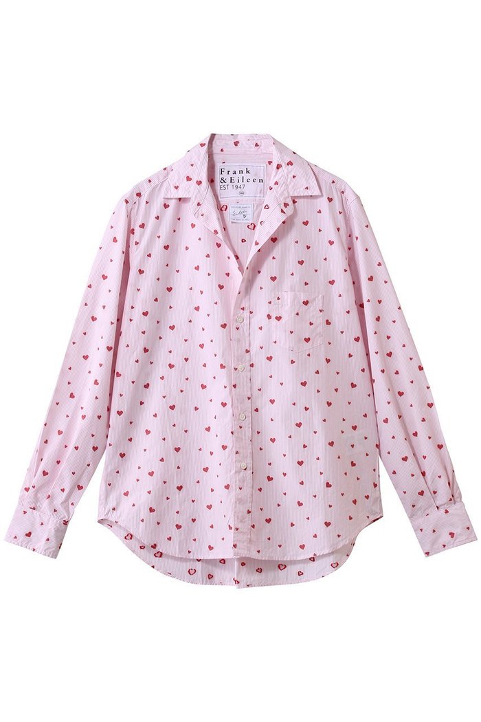 【フランク&アイリーン/Frank&Eileen】のEILEEN イタリアンコットン ストライプハート シャツ インテリア・キッズ・メンズ・レディースファッション・服の通販 founy(ファニー) https://founy.com/ ファッション Fashion レディースファッション Fashion for Women トップス・カットソー Cut & Sew Tops シャツ・ブラウス・オフィスカジュアル Elegant Blouses & Button-Ups 2026年 2026 ストライプ Stripe, Striped Pattern スリーブ Sleeve, Long Sleeve / Short Sleeve デニム Denim, Jeans Material フレア Flare, Flared ロング Long, Long-Length 夏 Summer 春 Spring S/S・春夏 SS, Spring/Summer, Warm Season |ID: prp329100004855459 ipo3291000000035777106