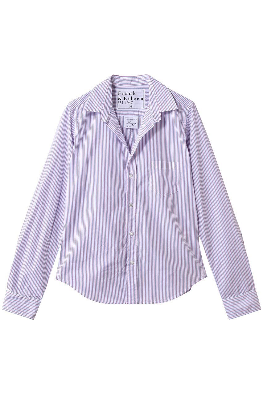【フランク&アイリーン/Frank&Eileen】のBARRY イタリアンコットン ピンクマルチストライプ シャツ 人気、トレンドファッション・服の通販 founy(ファニー) 　ファッション　Fashion　レディースファッション　Fashion for Women　トップス・カットソー　Cut & Sew Tops　シャツ・ブラウス・オフィスカジュアル　Elegant Blouses & Button-Ups　2026年　2026　コンパクト　Compact, Small Size　スキニー　Skinny, Slim Fit　ストライプ　Stripe, Striped Pattern　スリーブ　Sleeve, Long Sleeve / Short Sleeve　ロング　Long, Long-Length　ワイド　Wide, Wide Fit　夏　Summer　春　Spring　S/S・春夏　SS, Spring/Summer, Warm Season　 other-1|ID: prp329100004855461 ipo3291000000035777118