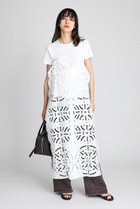 【ブリル/BRILL】のホールエンブロイダリーワンピース 人気、トレンドファッション・服の通販 founy(ファニー) ファッション Fashion レディースファッション Fashion for Women ワンピース Dresses チュニック Tunic Tops & Dresses 2026年 2026 ストレート Straight, Straight Cut チュニック Tunic, Long Top ロング Long, Long-Length ワーク Workwear, Utility Style 夏 Summer 春 Spring S/S・春夏 SS, Spring/Summer, Warm Season thumbnail ホワイト|ID: prp329100004856271 ipo3291000000035809148