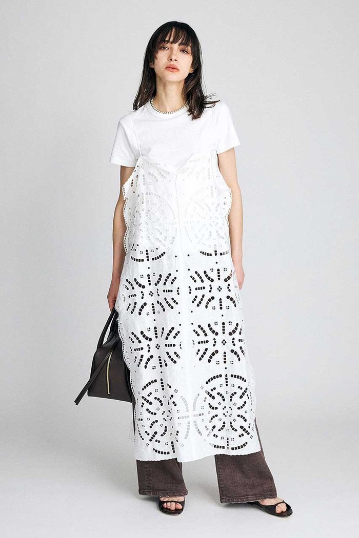 【ブリル/BRILL】のホールエンブロイダリーワンピース インテリア・キッズ・メンズ・レディースファッション・服の通販 founy(ファウニー) https://founy.com/ ファッション Fashion レディースファッション Fashion for Women ワンピース Dresses チュニック Tunic Tops & Dresses ストレート Straight, Straight Cut チュニック Tunic, Long Top ロング Long, Long-Length ワーク Workwear, Utility Style |ID: prp329100004856271 ipo3291000000036808030