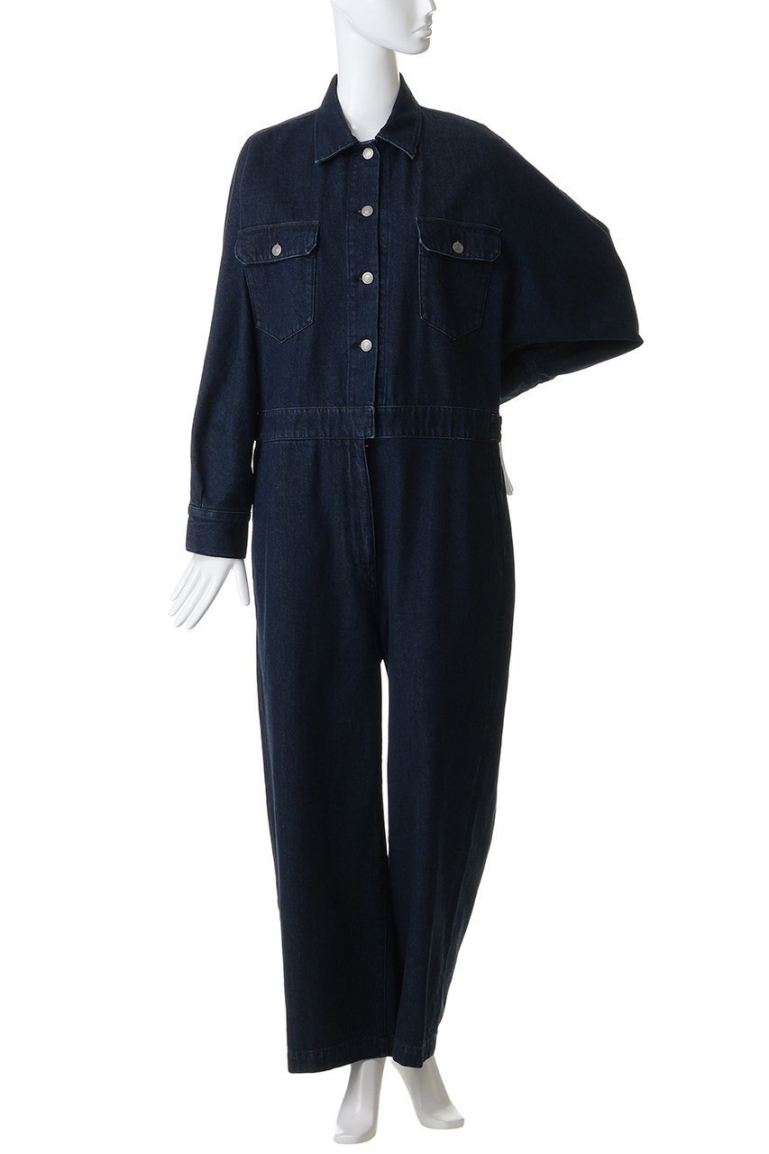 【プルミエ アロンディスモン/1er Arrondissement】のデニムコンビネゾン 人気、トレンドファッション・服の通販 founy(ファニー) 　ファッション　Fashion　レディースファッション　Fashion for Women　パンツ　Pants & Trousers　2026年　2026　キャミソール　Camisole, Spaghetti Strap Top　コンビネゾン　Jumpsuit, All-in-One　ストレート　Straight, Straight Cut　デニム　Denim, Jeans Material　レース　Lace, Lace Fabric　再入荷　Restock / Back in Stock　夏　Summer　春　Spring　S/S・春夏　SS, Spring/Summer, Warm Season　other-2|ID: prp329100004856277 ipo3291000000035809254